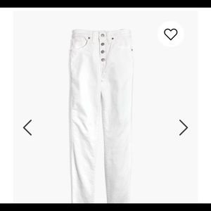 Madewell Jeans - Madewell 10” High Rise Skinny Jeans Raw Hem Madewell Jeans - Madewell 10” High Rise Skinny Jeans Raw Hem